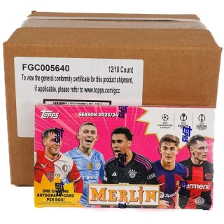 2023-24 Topps Merlin UEFA Club Competitions Hobby